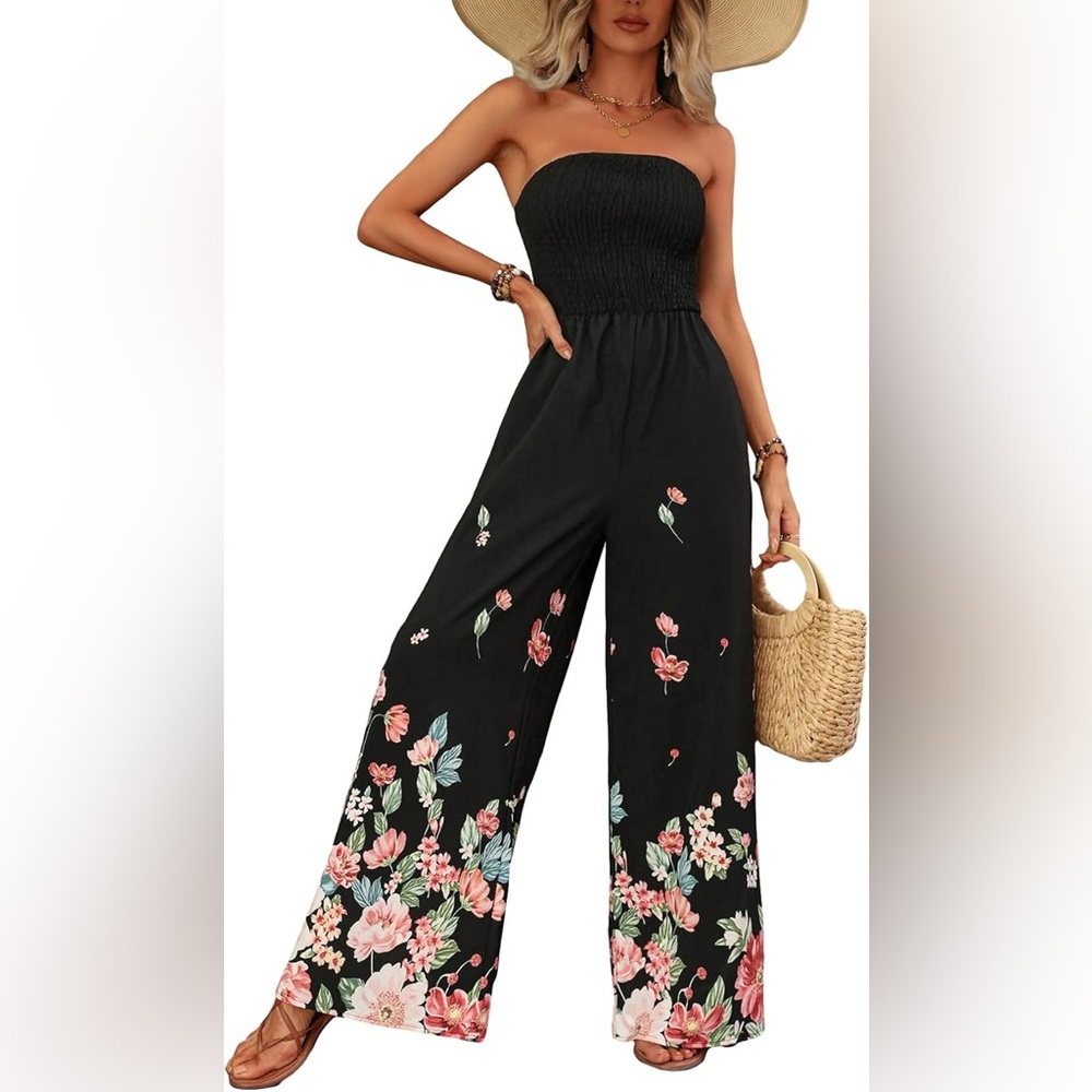 Dreamskyn flowery Jumpsuit By SHEIN